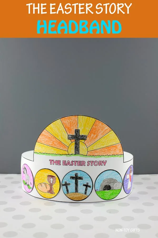 The Easter story headband craft for kids