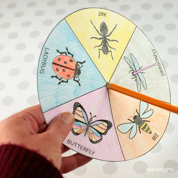make a hole in the spinner
