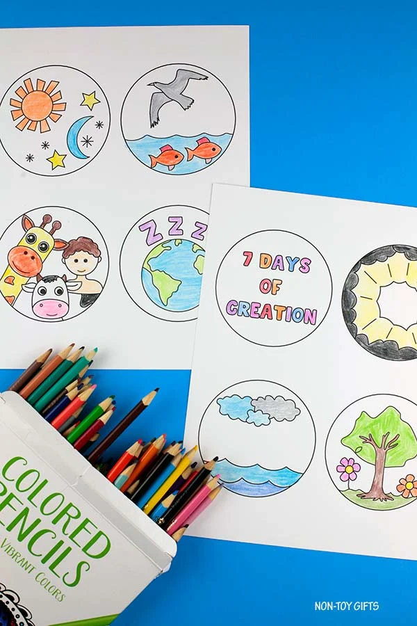 color the scenes