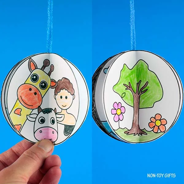 The Creation story 3D craft for kids