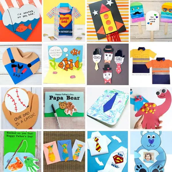 Father's Day card for kids