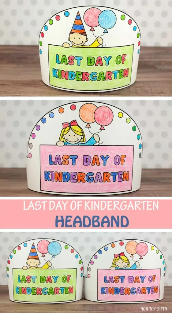 Last Day of Kindergarten Headband craft