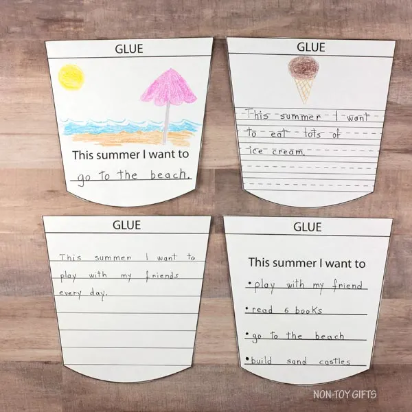 Use the writing prompts