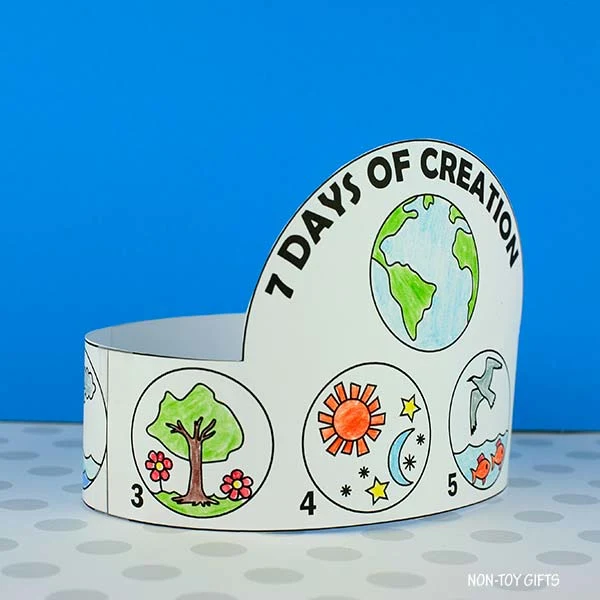 the creation story craft for preschoolers
