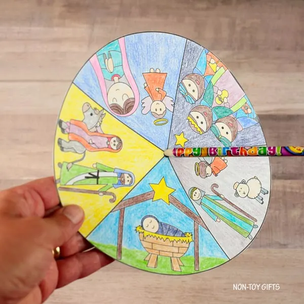 make a whole in the spinner