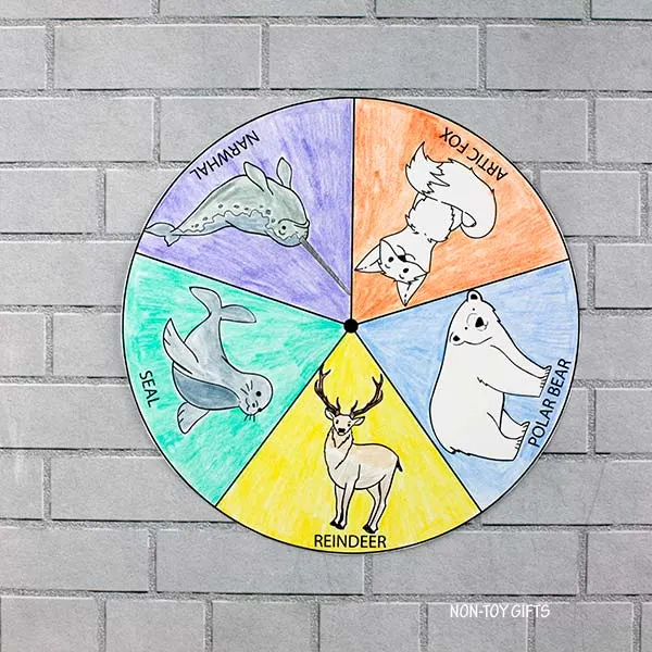 color the spinner