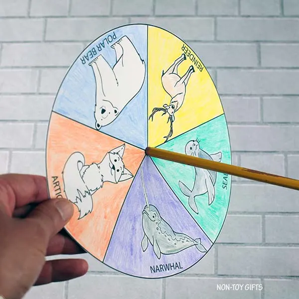 make a hole in the spinner