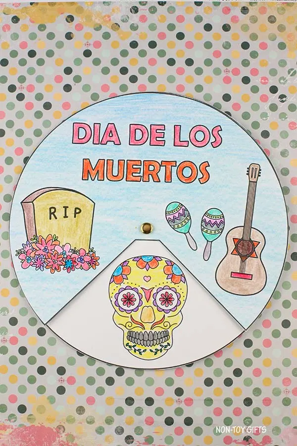 Dia de los Muertos craft for kids