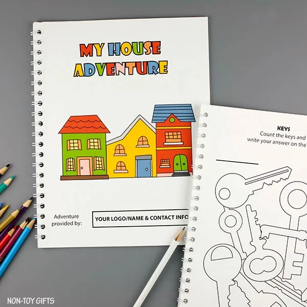 Open House Kids Activities Book - Real Estate Marketing tool
