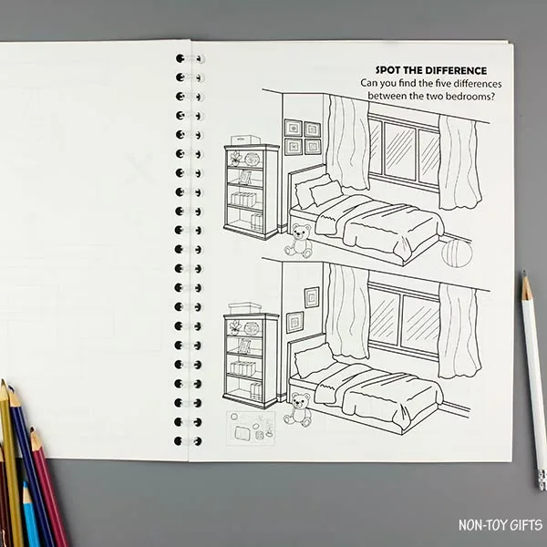 Open House Kids Activities Book with 20 activities