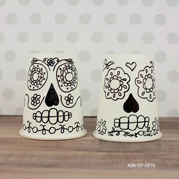 use a marker to create the design