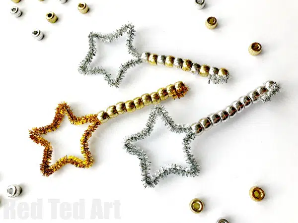 New Year crafts for kids: bubble wands