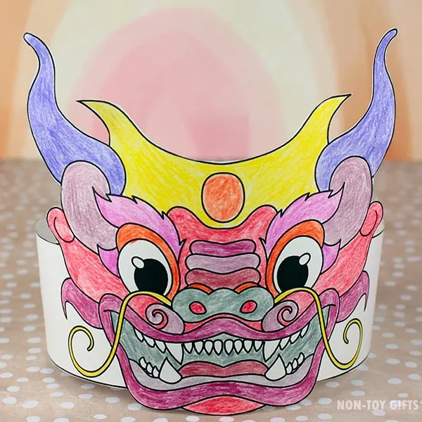 Chinese New Year Dragon Craft for kids