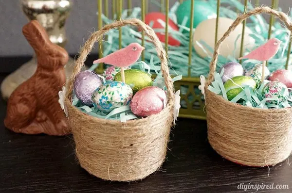 Plastic Cup Easter Basket