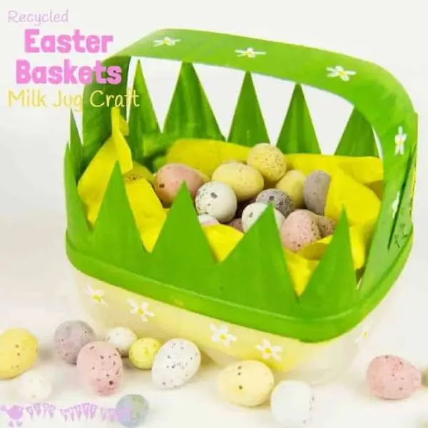 Milk Jug Easter Basket