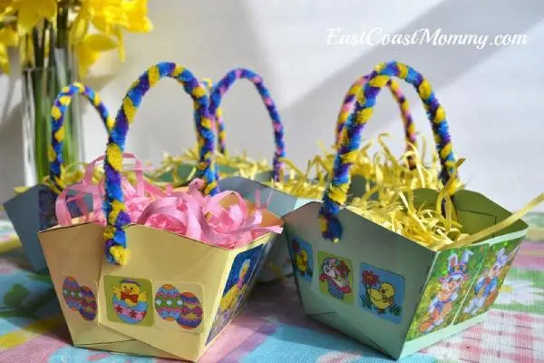 Paper Easter Baskets