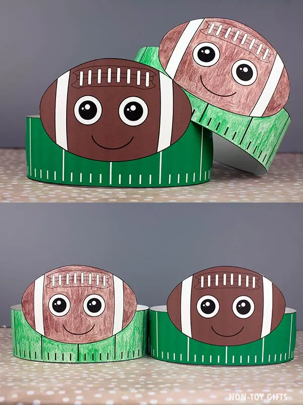 DIY Football headband for kids