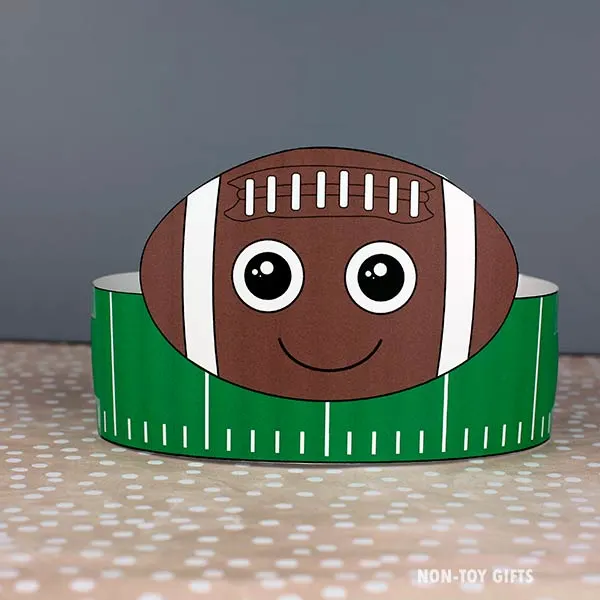 Football headband for preschool