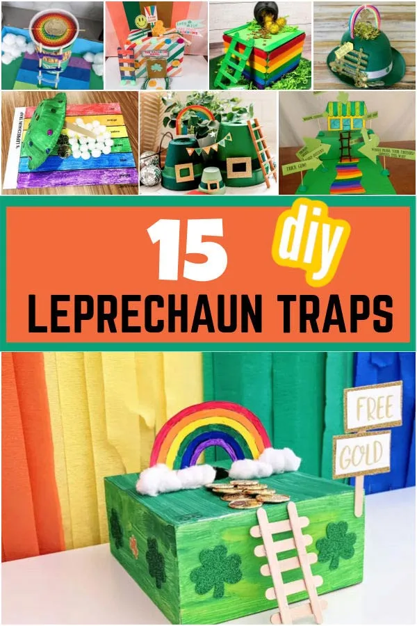 DIY leprechaun traps for kids