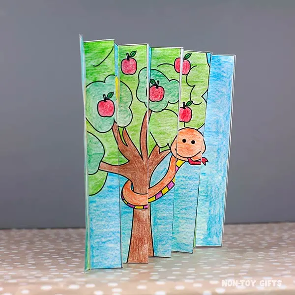 Adam and Eve Agamograph for kids