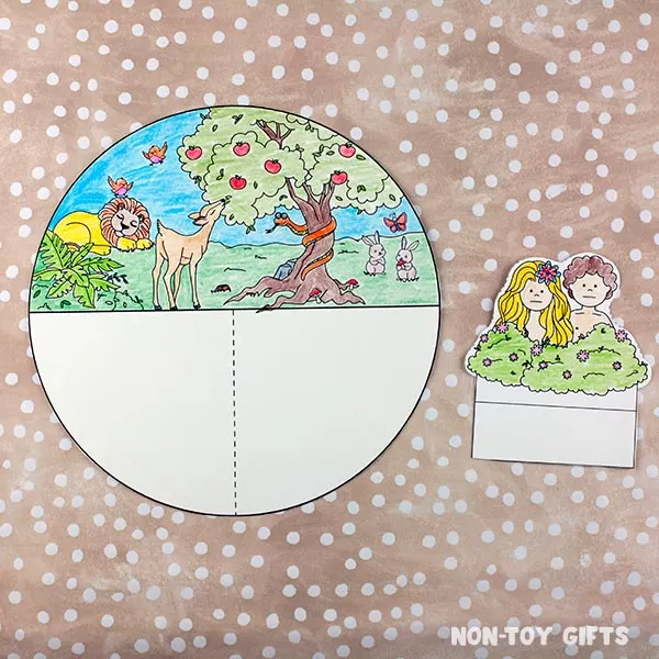 color the two pieces