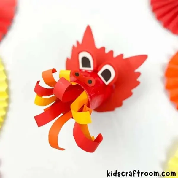 Paper Roll Chinese Dragon Craft