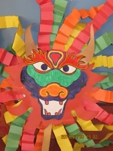 Chinese New Year Dragon Mask