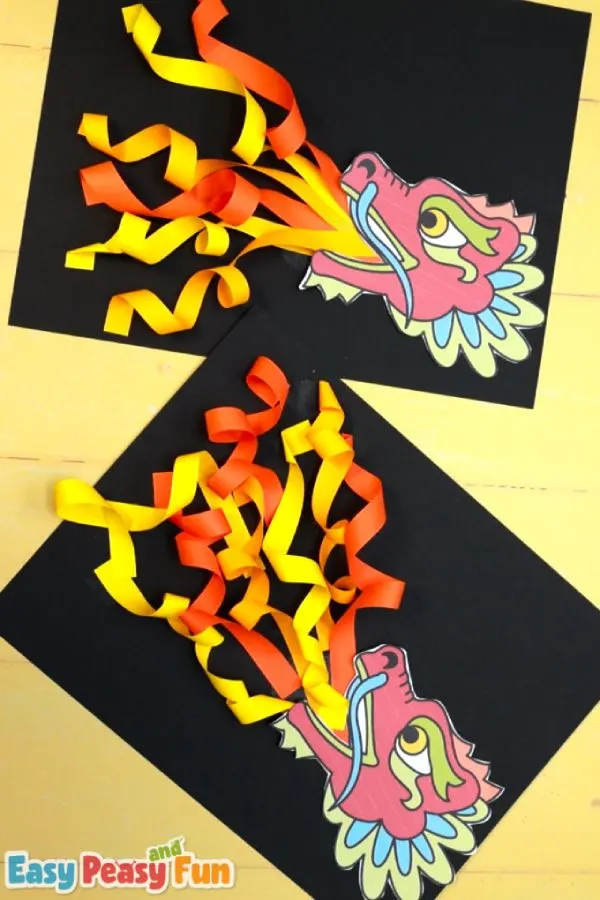 Fire Breathing Chinese Dragon Craft