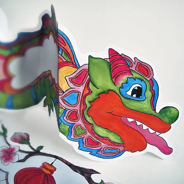 Chinese New Year Pop Up Cards