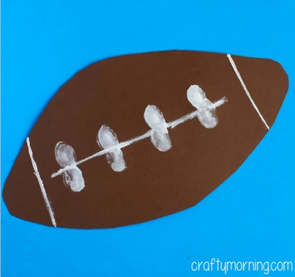 Fingerprint Football Craft