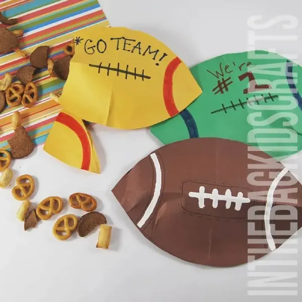 Paper Football Craft and Snack Pack