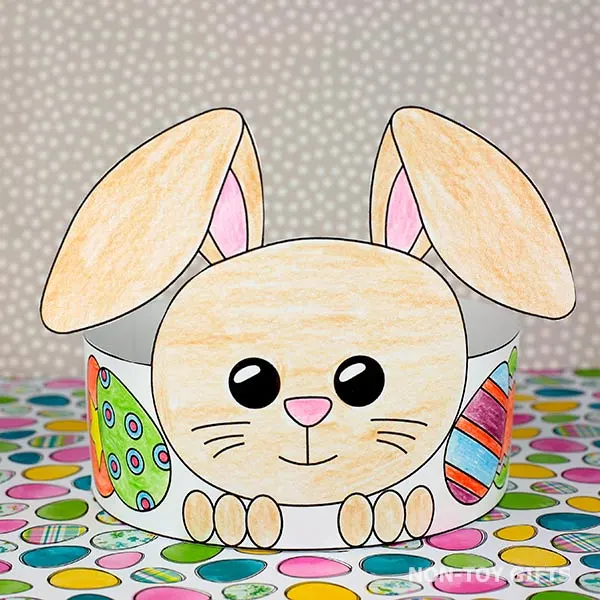Easter bunny headband for kids