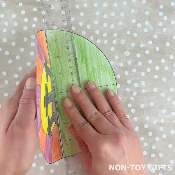 fold in half