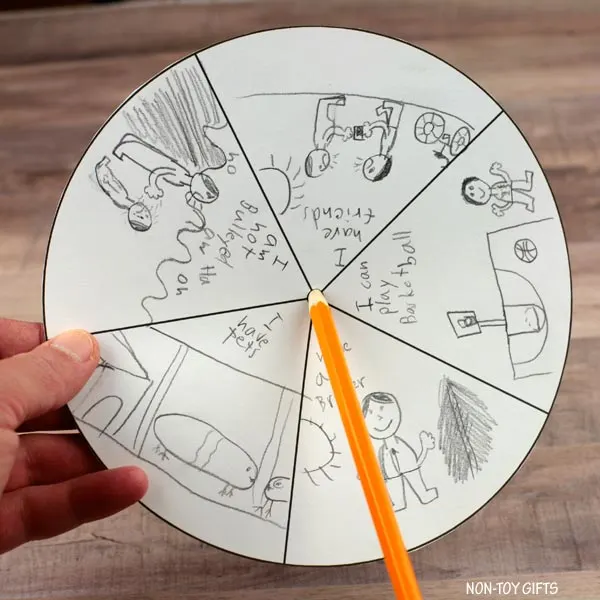 make a hole in the spinner