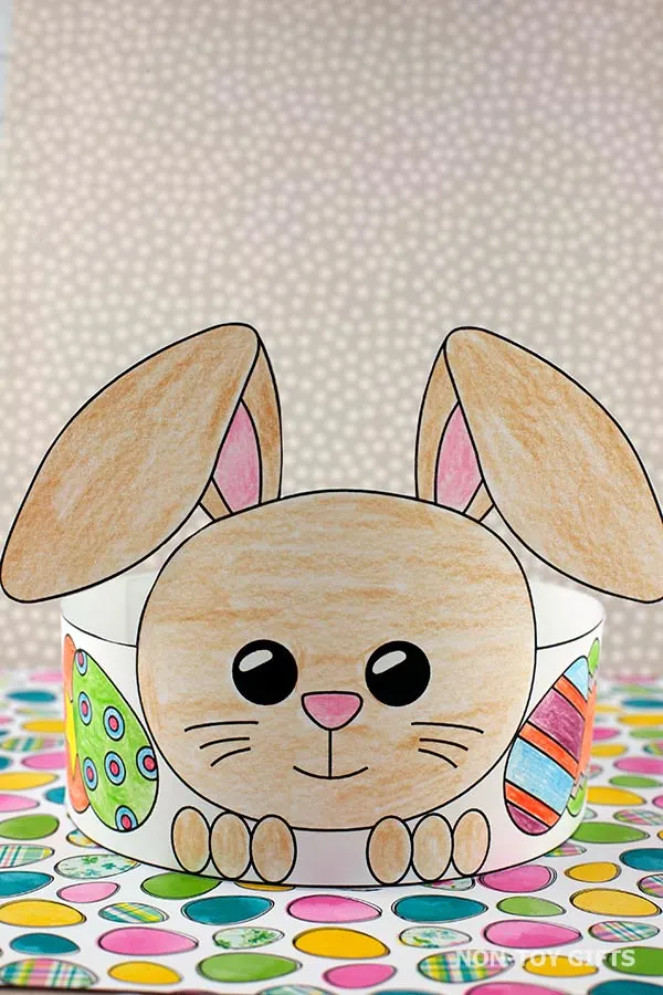 DIY Easter Bunny Headband for kids