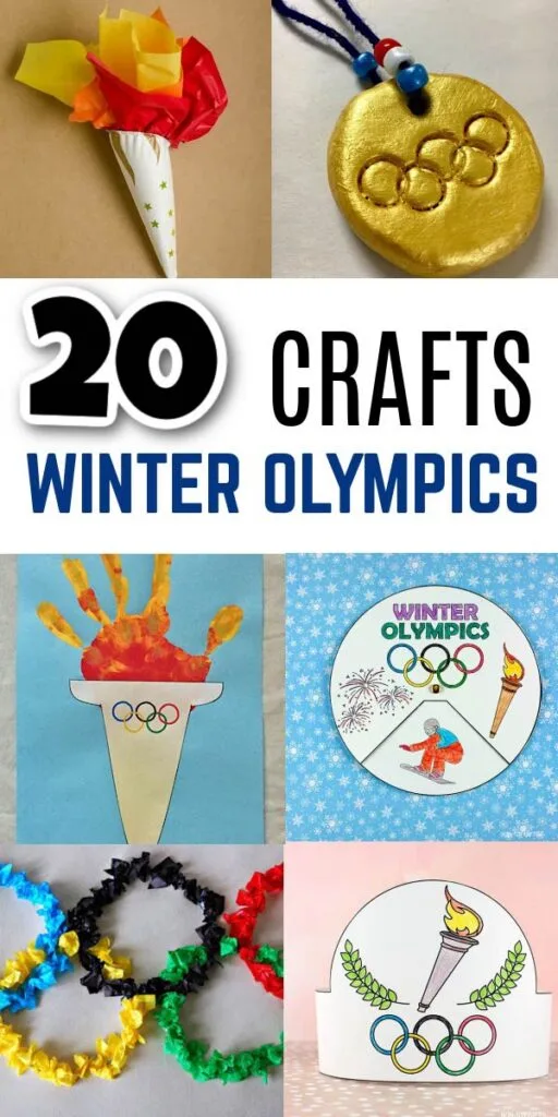 2026 Winter Olympics crafts for preschoolers and older kids