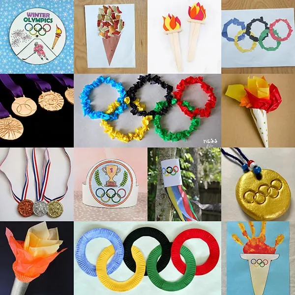Winter Olympics crafts for kids
