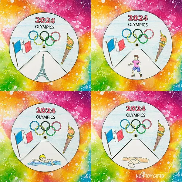 2024 Olympics Craft template for kids