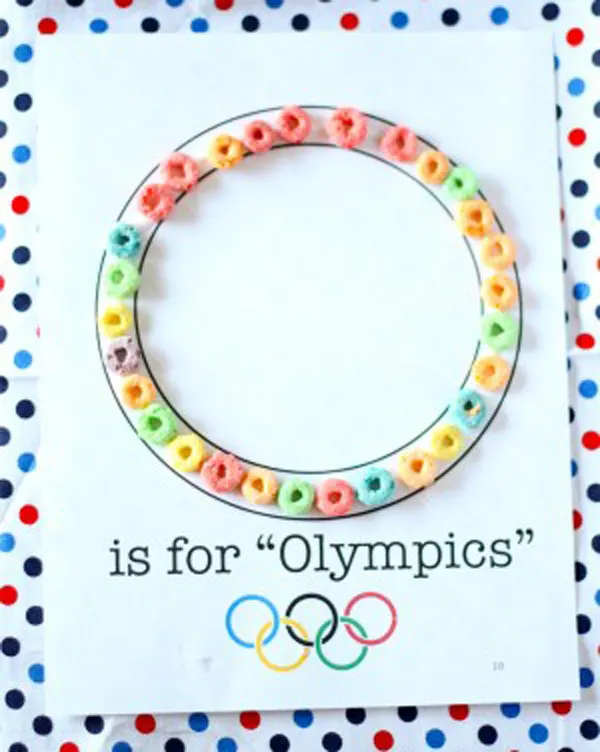 O is for Olympics printable