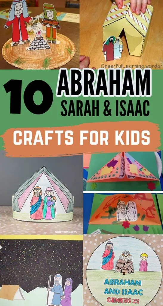 Abraham, Sarah and Isaac Crafts for kids