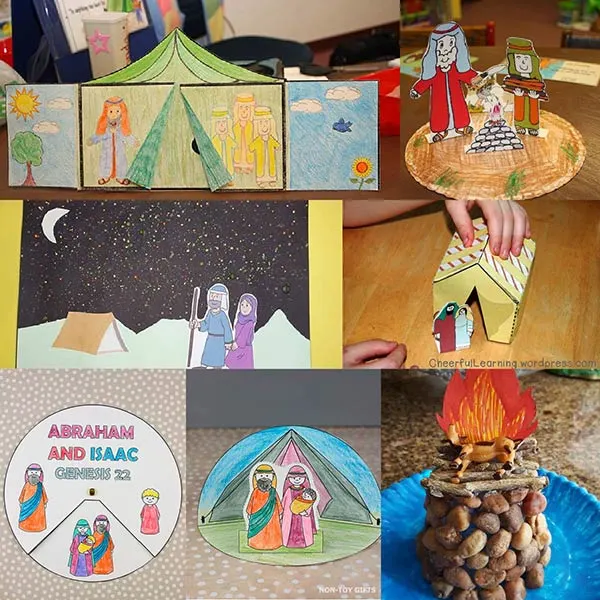 Abraham, Sarah and Isaac Crafts for preschoolers