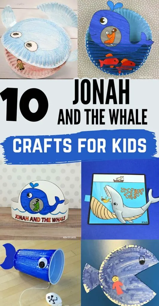 10 Jonah and the whale crafts for kids