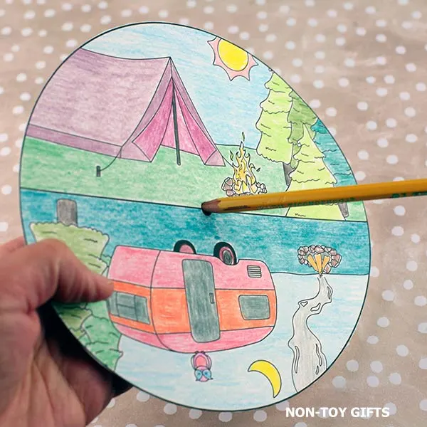 color the spinner