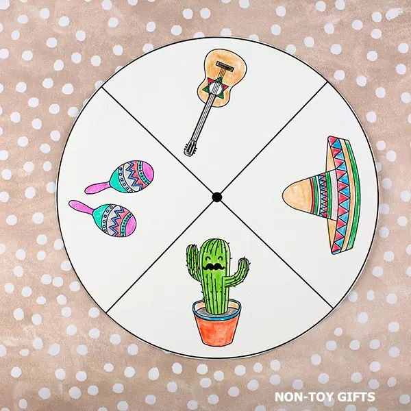 color the spinner