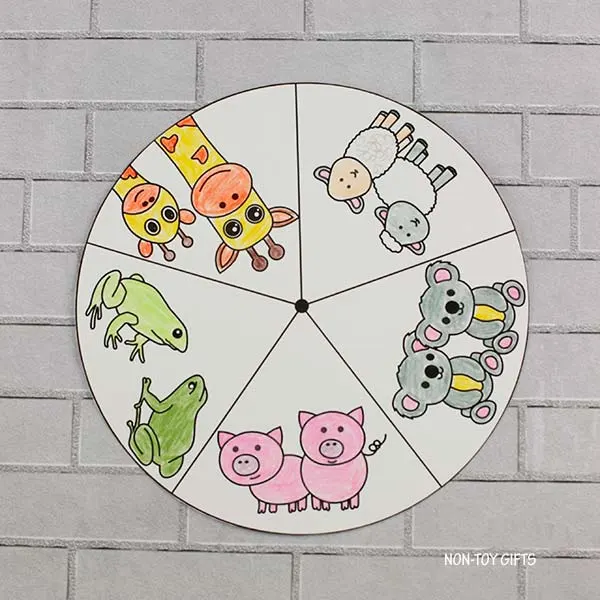 color the spinner