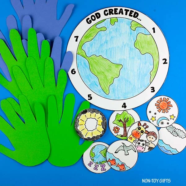cut out the handprints