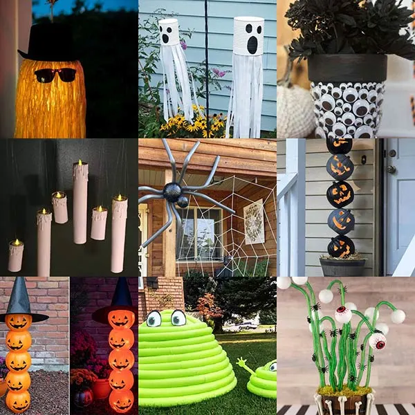 DIY Halloween decorations: fun, easy and cheap