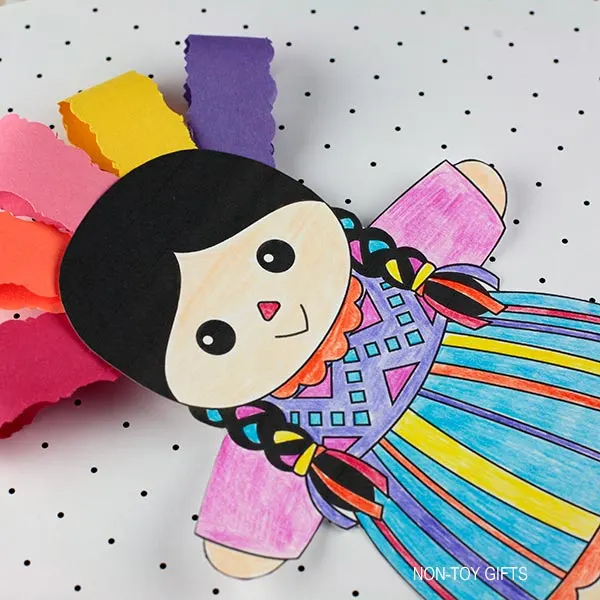 Muneca Lele Mexican craft for kids