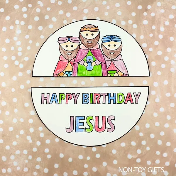 wise men and Happy birthday Jesus