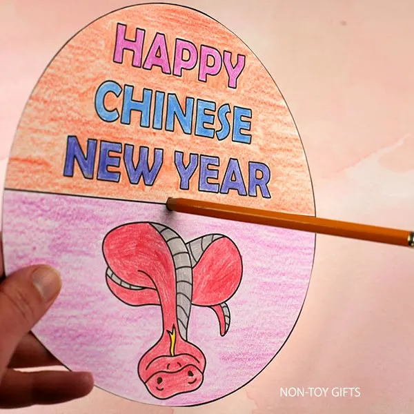 use a pencil to make a hole
